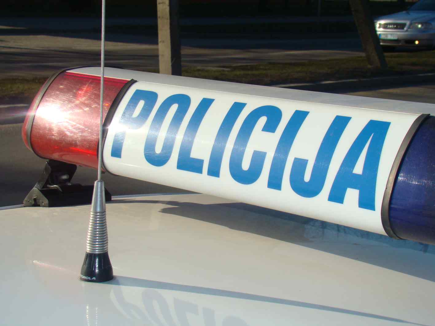 Policija zibintas