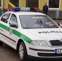 Lithuanian-Police-car