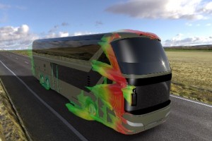 Neoplan-Bus-Aerodynamik