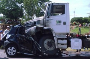 Truck-in-Small-Car