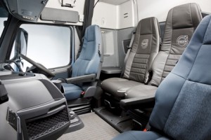 Volvo Driver Training truck seats 4