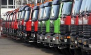 line of lorries Medium