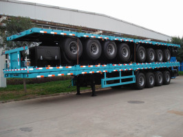 Four-axle_flatbed_container_semi-trailer