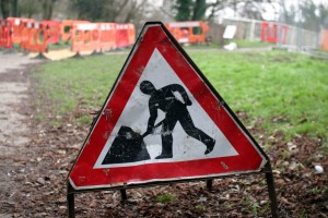 03-3113A-Roadworks-Sign