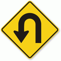 U-Turn-Sign-K-71803