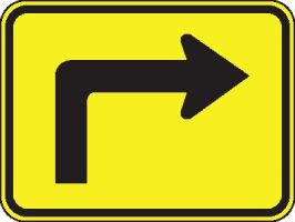 w16_6pr_arrow_turn_right_plaque