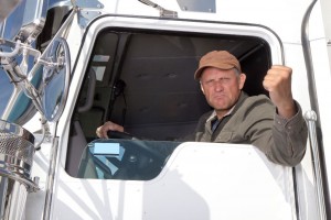 Angry Truck Driver